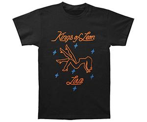 Kings Of Leon Men's Stripper Short Sleeve T-Shirt, Black, Small