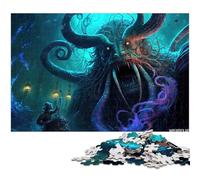 Kings of The Sea 1000 Piece Puzzle Jigsaw Puzzles DIY Decoration, Brain Challenge, for Adult, Family, 26X38CM/10.23x14.96inch