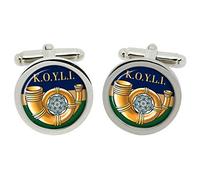 King's Own Yorkshire Light Infantry, British Army Cufflinks in Box