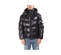 Kings Puffer Shearling Trim Jacket - male - Moose Knuckles - Down Jackets - Black - XL - Jackets XL