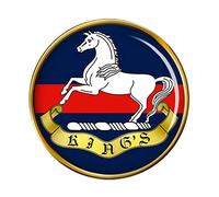 King's Regiment Liverpool, British Army Pin Badge