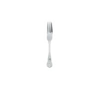 Kings Stainless Steel Cutlery - Pack of 12 - Parish Pattern Flatware, 18/0 Stainless Steel, Regal Embossed Handle Design, Durable Tableware for Home & Commercial Use - Kings Table Fork