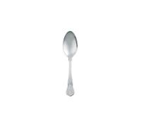 Kings Stainless Steel Cutlery - Pack of 12 - Parish Pattern Flatware, 18/0 Stainless Steel, Regal Embossed Handle Design, Durable Tableware for Home & Commercial Use - Kings Table Spoon