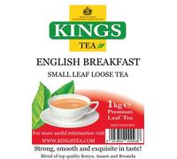 KINGS TEA ENGLISH BREAKFAST LOOSE TEA 1Kg (Pack of 3)