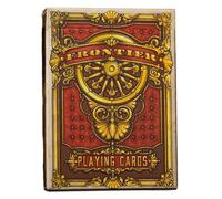 Kings Wild Project Frontier Playing Cards, Red Standard Edition, Poker Size Custom Index