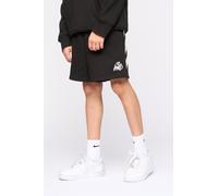 Kings Will Dream Boy's Kids Stanton Relaxed Fit Jog Shorts with Embroidered Logo & Bold Graphic in Black | Size: 12-13 Years Kings Will Dream Black 12-13 Years