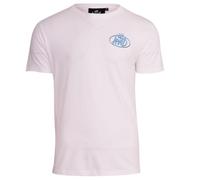Kings Will Dream KWD Mens Designer Classic T Shirt Original Summer Tee Front and Back Logo Print Crown Logo White M