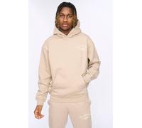 Kings Will Dream Men's Arch Cotton-Blend Relaxed Fit Graphic Hoodie in Stone | Size: Large Kings Will Dream Stone L