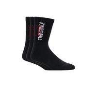 Kings Will Dream Men's Bilkie Sports Socks 3 Pack in Black Kings Will Dream Black One Size