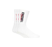 Kings Will Dream Men's Bilkie Sports Socks 3 Pack in White Kings Will Dream White One Size
