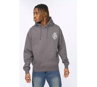 Kings Will Dream Men's Kayspray Cotton-Rich Oversized Hoodie in Grey | Size: Medium Kings Will Dream Grey M