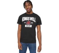 Kings Will Dream Men's Knockout T-Shirt in Black | Size: Medium Kings Will Dream Black M
