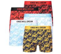 Kings Will Dream Men's Multi-Color Boxer Shorts (5 Pack) Gift set Underwear Trunks Available in sizes: S,M,L,XL,XXL Graphic XL
