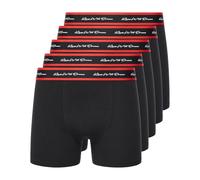 Kings Will Dream Mens Scriptband Boxer Shorts (Pack of 5) (XS) (Black)