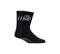 Kings Will Dream Men's Simplene Sports Socks 3 Pack in Black Kings Will Dream Black One Size