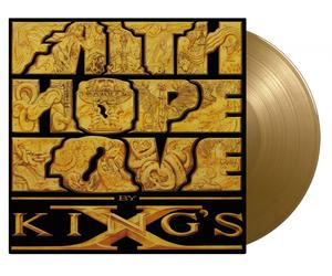 KING'S X Faith Hope Love (GOLD VINYL NUMBERED 2xLP)