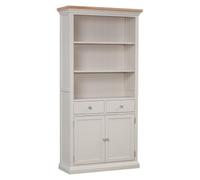 Kingscote Oak and Painted Large Bookcase