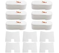 kingsea Filter Kit Replacement for Shark Vertex Corded Stick PowerFins Vacuum HZ2000, HZ2002, HZ251, Part # XPMFHZ2000, XFFKHZ2000, 6 Pack