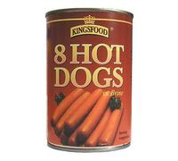 Kingsfood?8 Hot Dogs in Brine 12 x 400g by Kingsfood