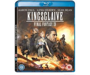 KINGSGLAIVE FINAL FANTASY XV Blu-ray Aaron Paul Lena Headey UK Rel Sealed New R2