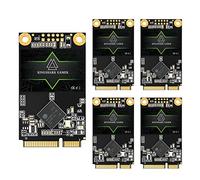 Kingshark SSD MSATA 64GB High Performance Internal Solid State Drive for Desktop Laptop 5 Unit Package Pack [64GB(5 Packs),MSATA]