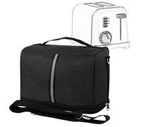 Kingshion 2-Slice Toaster Bag with Bottom, Portable Dust Cover Case - Grey