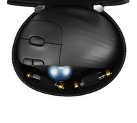 Kingshion Gaming Mouse Travel Bag for Logitech G502/G402/G602 & Razer DeathAdder Chroma/Naga/Mamba - Shockproof Portable Storage Bag with Accessory Pocket, Durable Zipper, Fits