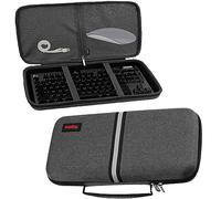 Kingshion Hard Storage Travel Case Bag, 80% Keyboard Case Compatible with Logitech G, Razer DeathStalker, Mechanical Gaming Wireless Portable Keyboard and Most 87 Key Wireless Portable Keyboard…