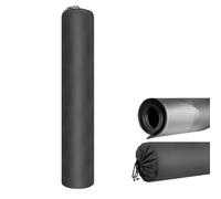 Kingshion Heavy Duty Waterproof & Dustproof Rug Storage Bag, Large Polyester Drawstring Bag, Dark Grey, Fits Rugs Up to 9 x 12 Ft, 130 x 24 In