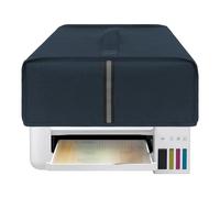 Kingshion Printer Dust Cover, Splash-Proof Fabric Easy to Clean & Storage, Compatible with Epson EcoTank ET-2800/ET-2850 Wireless Color All-in-One Cartridge-Free Supertank Printer - Dark Blue