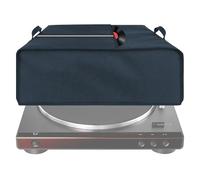 Kingshion Turntable Dust Cover, Record Player Protective Case Compatible with Audio-Technica AT-LP60X and AT-LP60XBT Turntable Record Player Protector, Dust and Scratch Proof - Dark Blue