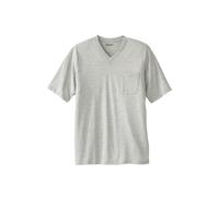 KingSize Men's Big & Tall Lightweight V-Neck Pocket T-Shirt - Blue - Big-6X-Large