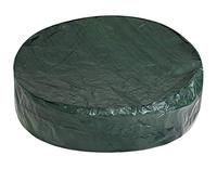 Kingsleeve Cover Tarpaulin Sun Island UV30+ Protection Water-Repellent 236x67cm Round PE Protective Cover Garden Furniture Tarpaulin