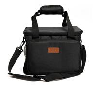 Kingsley & Harper 15L Insulated Cool Bag - Leak-Proof Thermal Lunch & Picnic Tote in Black | Size: Large Kingsley & Harper Black L