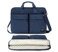KINGSLONG 15 15.6 Inch Laptop Case Bag Sleeve, Lightweight Laptop Computer Notebook Ultrabooks Carrying Case Sleeve Handbag Cover for Men Women Fit for Acer Asus Dell Lenovo HP Toshiba, Blue