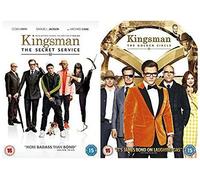 Kingsman 1-2 Complete DVD Collection : Kingsman The Secret Service / Kingsman The Golden Circle