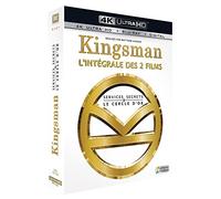 Kingsman : Services secrets + Kingsman 2 : Le Cercle d'Or [4K Ultra HD + Blu-ray + Digital HD] [4K Ultra HD]