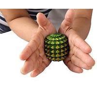 Kingsman store Massager balls for hands and Body Stress Acupressure Pain Relief/finger massager/hand massager wooden/Pointed Acupressure Ball/combo Balls/hand roller massager pack of 2