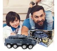 Kingsport Children Play Army Military Set Child Simulation Tank with Light & Music Battle Vehicle Tank with Sound Suitable for Teenagers Birthday Christmas Newyear Festive Season