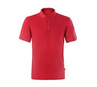 Kingsted Polo Shirts for Men - Royally Comfortable - Premium Pique Fabric - Soft Cotton Blend - Classic Fit Short Sleeve, Red, 3XL