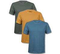 Kingsted T-Shirts for Men Pack - Royally Comfortable - Super Soft Premium Fabric - Well-Crafted Classic Tee, Royal 3 Pack, XXL