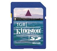 Kingston 1 GB SD Card (SD/1GBKR)