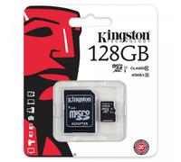 Kingston 128 GB microSDXC - Class 10/UHS-I - 45 MB/s Read - 10 MB/s Write