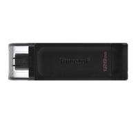 Kingston 128GB DataTraveler 70 USB-C Flash Drive - Black