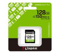 Kingston Technology 128GB SDXC Canvas Select Plus 100R C10 UHS-I U3 V30