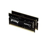 Kingston 16GB 3200MT/s DDR4 CL20 SODIMM Kit of 2 FURY Impact 2 x 8 GB DDR4 3200