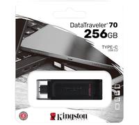 Kingston DT70/256GB 256GB USB-C 3.2 Gen 1 DataTraveler 70 Flash Drive - Kingston Technology