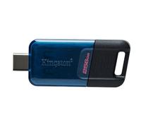 Kingston 256GB DataTraveler DT80M Type-C Flash Drive USB 3.2, Gen1, 200MB/s