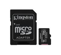 Kingston Technology 256GB micSDXC Canvas Select Plus 100R A1 C10 Card + ADP