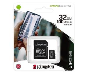 Kingston 32GB Micro SD SDHC Class 10 Memory Card Phone Tablet With Adapter